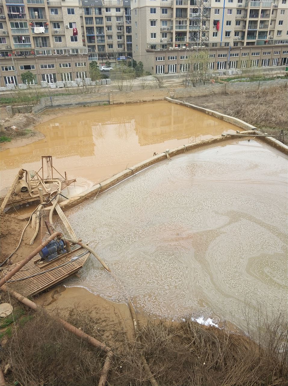 西峡沉淀池淤泥清理-厂区废水池淤泥清淤